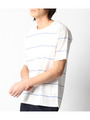 メッシュボーダーTシャツ