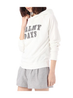 ロゴ入り裏毛パーカー