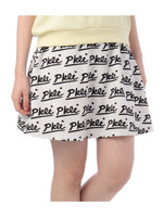 筆記体ロゴフレアスカート