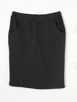 裏起毛スウェットタイトスカート