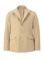 70/2GIZAギャバジンイタリアンカラーブルゾン