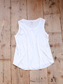 Natural cotton tank top