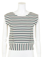 【CASUAL】ランダムボーダーTOPS