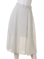 シフォンフレアースカート
