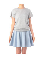 2WAY裏毛ドッキングワンピース/ネイビー(093)