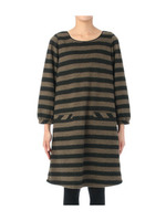 Aライン起毛ワンピース/ブラック(319)