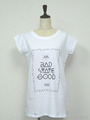 BAD STATE GOOD Tシャツ/WH