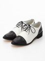 BI ストレートチップレースアップシューズ 25/WHITE