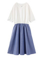 COMBI DRESS/ASH