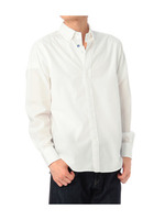 DRESSTERIOR 刺しゅう入りBDシャツ/ブルー系(092)