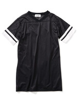 MESH CUT DRESS NUMBER/GREY