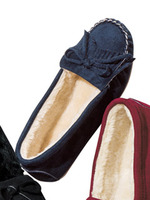 PJ/フリンジモカシューズ/ネイビー