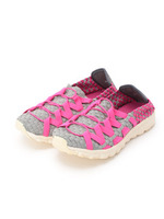 ROCK SPRING ネオンカラーゴム使いシューズ/ネイビー(193)