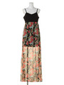 ROSEBUD MAXI DRESS【VOLCOM】/BLK