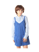 SUEDE ONE PIECE/ブルー(092)