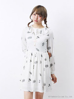 Sweets　Collar　One　Piece/Off White