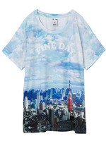 TOKYO S/S BIG TEE/BLUE