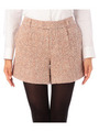 [L]ブークレーツイードショートパンツ/ピンク系(472)