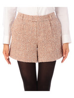 [L]ブークレーツイードショートパンツ/ピンク系(472)