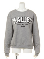 ［HAPPINESIS＄10］MALIBUSWEATP／O/グレー