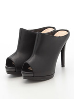 【BABY PURE】甲深美脚ミュール/ネイビー