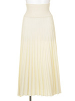 【GREED】RIB STITCH KNIT Skirt/OFF WHITE