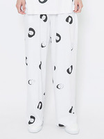 【IKUMI】FEW FACE LONG PANTS/WHITE