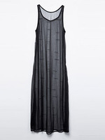 【IKUMI】IKUMI PRINT MESH ONE-PIECE/WHITE