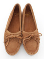 【MooiFEMININ】SUEDEMOCASSINSHOES/ALMOND