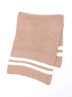 【Planet blue world】モコモコブランケット/ベージュ