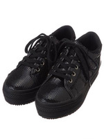 【SOLO&DOUBLE】 厚底スニーカー/SILVER