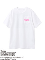 【X-girl × SNOOPY】SNOOPY S/S BIG TEE/WHITE