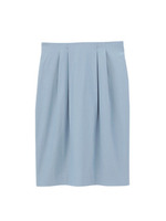 ひざ丈タイトスカート/ネイビー(093)