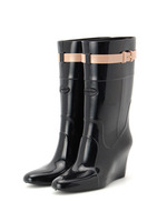 ウエッジレインブーツ/ブラック(019)