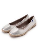 エスパドリーユフラットシューズ/ゴールド(007)