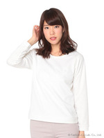 エンボスロゴトップス/ホワイト