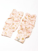 キラキラドリームプリントレッグウォーマー/ミント