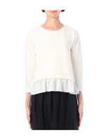 キルティングポンチ&ペプラムカットソー/グレー(012)