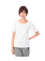 クールマックスストレッチTシャツ/ホワイト(001)