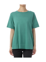 コットンニットAラインプルオーバー/グリーン系(023)