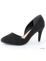 サイドオープンパンプス/YELLOW