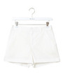 シャツセットアップショートパンツ/WHT