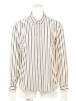 ストライプシャツ/ホワイト