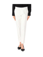 ストレッチセンタープレスパンツ/ホワイト(001)