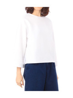 スラブ調ドロップショルダーカットソー/レモンイエロー(031)