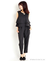 セパレートオールインワン【Summer】/ブラック