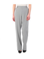 センタープレス入りストレッチパンツ/ベージュ(052)