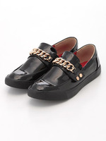 チェーン付ローファー/WH