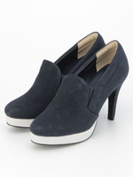 ヒールスリッポン/ネイビー