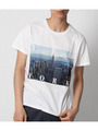 フォトプリントTシャツ/ホワイト(001)